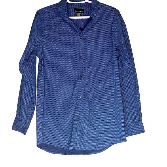 Van Huesen Blue Patterned Women’s Blouse Size XL - Picture 1 of 11
